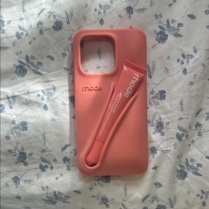 Rhode Summer Lip Case Peach Pit iphone 14 Pro